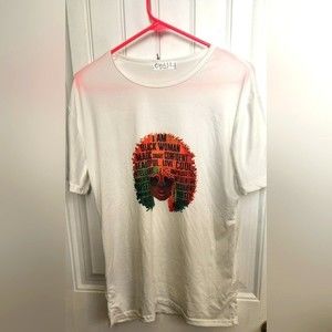 ❤️3/$25 Plus-Size Women's Black Pride T-shirt 👕-Size 2x